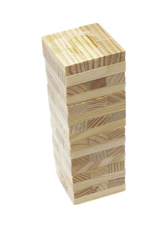 

Stacking Block Set, 48 Pieces, Ages 6+, Beige
