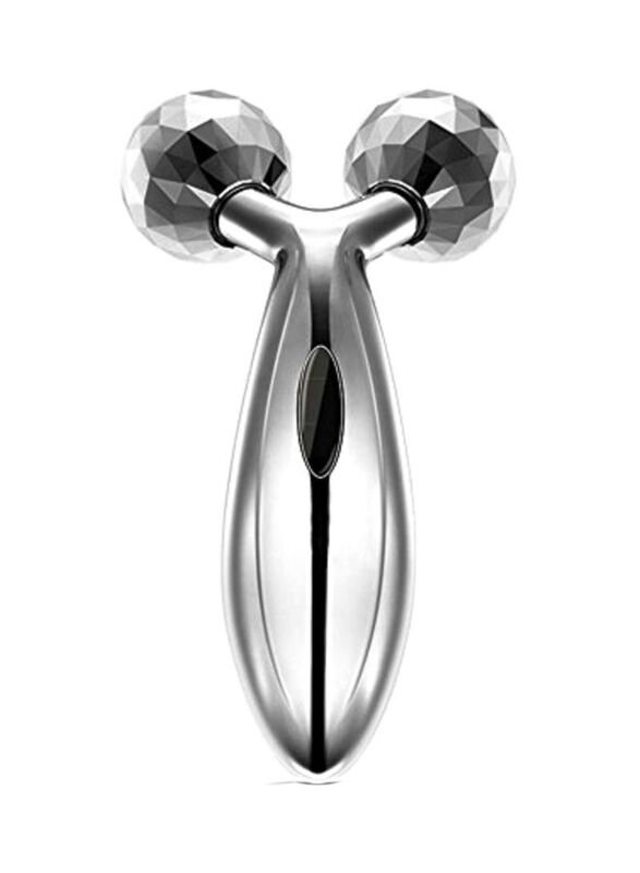 

Halova 3D Roller Face Massager, Silver, 1 Piece