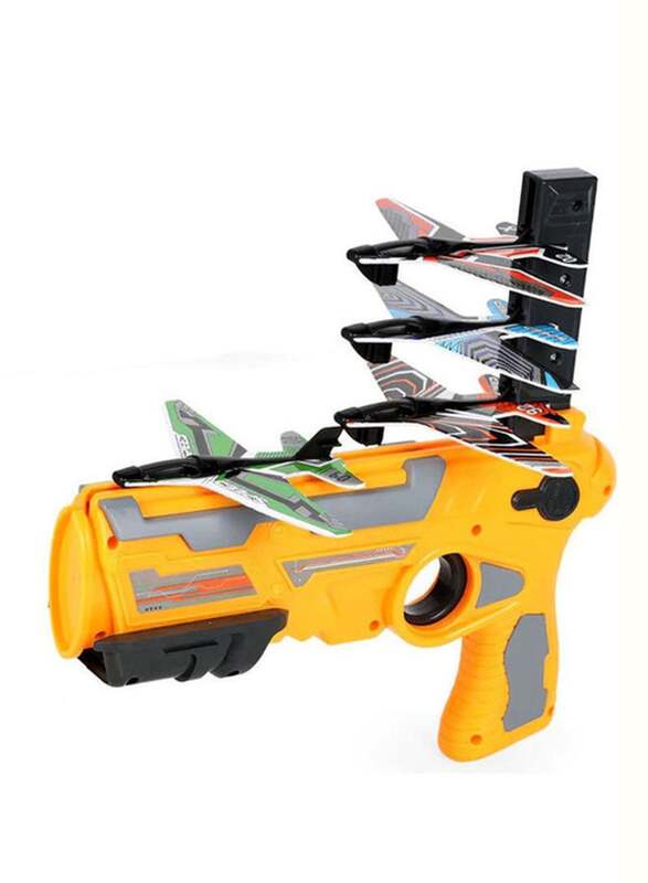 

Fashionhome Air Battle Continuous Launch Plane Outdoor Shooting Toy, Multicolour