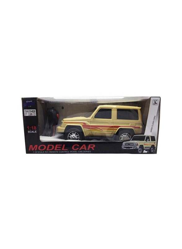 

Portable Lightweight Non Toxic Land Cruiser Remote Controlled Toy Car, Ages 3+