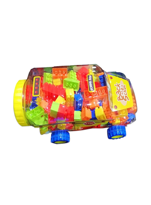 

20652 Mini School Bus Building Blocks Toys, 20652, Ages 4+
