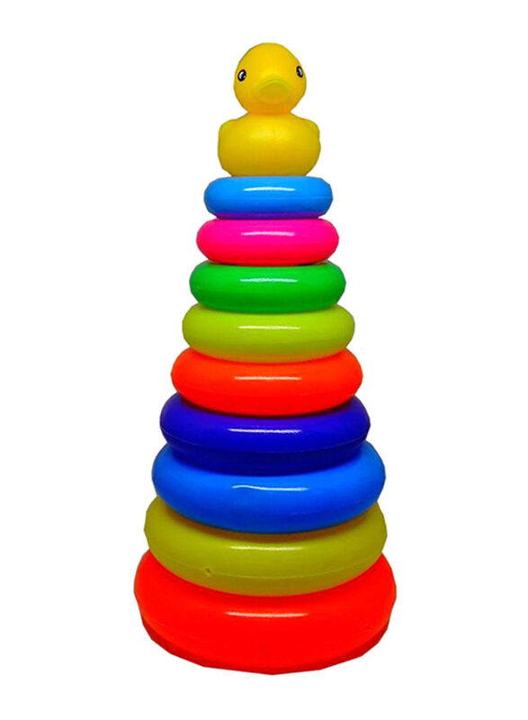 

Rainbow Duck Donut Ring Set, 10 Pieces, Multicolour