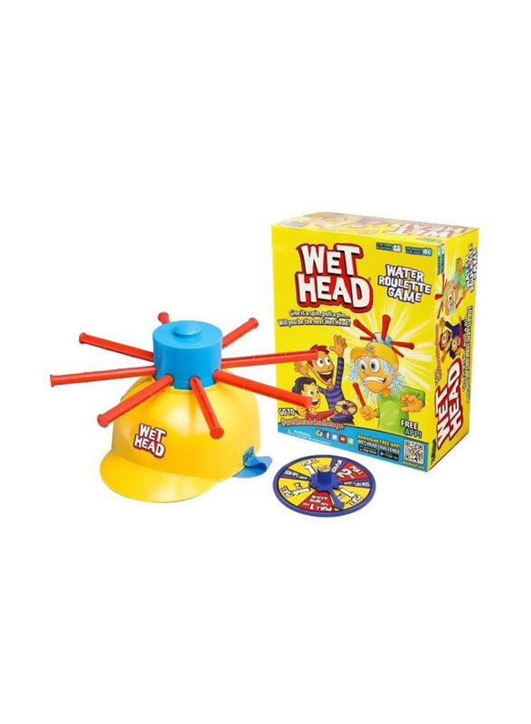 

Wet Head Water Roulette Game, Ages 6+, Yellow/Blue/Red