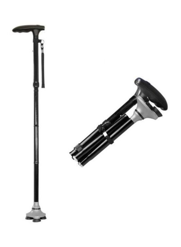 

Sturdy Folding Cane, Black