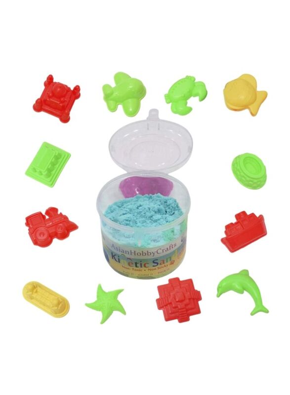 

Asian Hobby Crafts Sand Mould Set with Magic Sand, 12 Pieces, Ages 3+