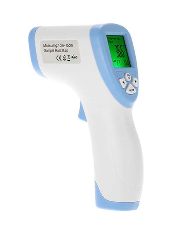 

Ametoys Digital LCD IR Infrared Body Temperature Measurement Thermometer, White