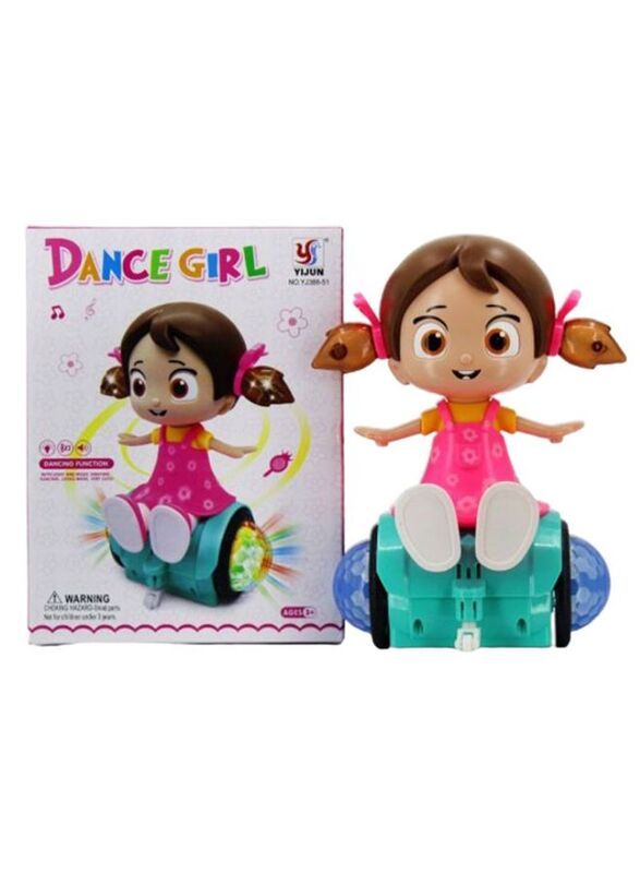 

Yijun Cute Musical Flashing Light Musical Dancing Doll, Ages 3+, Multicolour