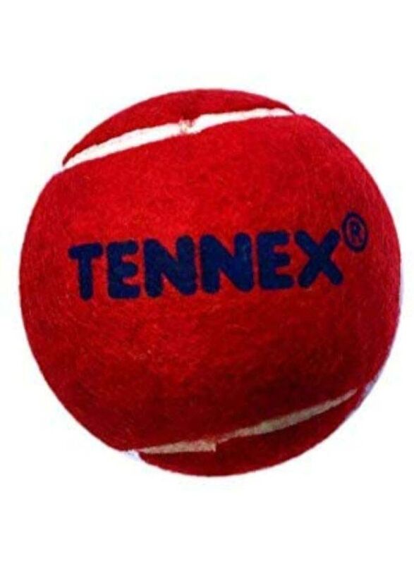 

Tennex Heavy Tennis Cricket Ball Set, 6 Piece, Red