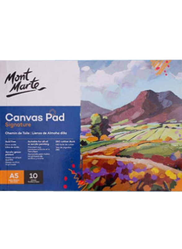 

Oil Acrylic Painting Canvas Pad Paper Set, 10 Piece, 30 x 90cm, Multicolour