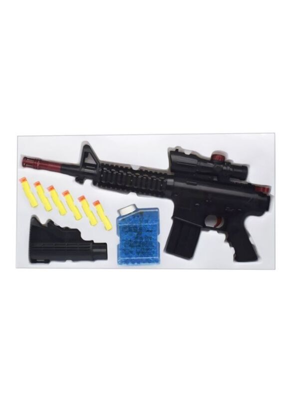 

Super M16 Assault Gun Toy, Ages 8+, Black/Blue/Red