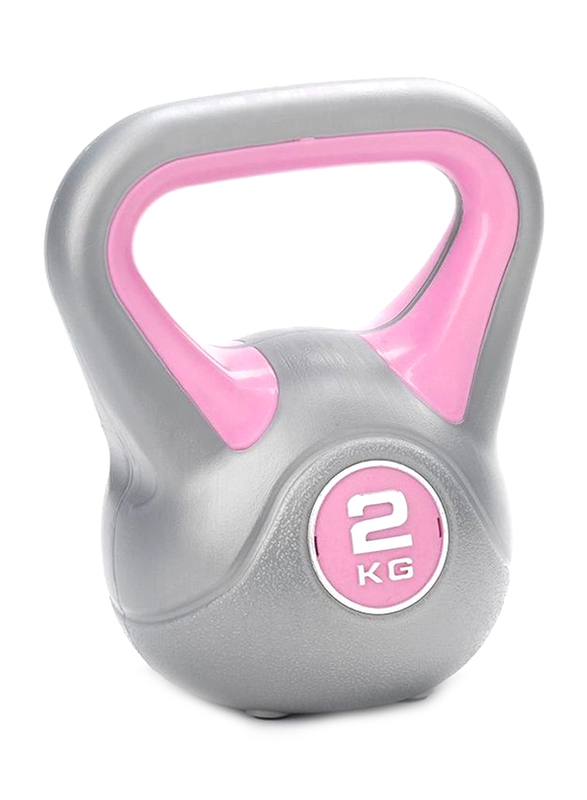 

Liveup Kettlebell For Bodybuilding Weight Lifting Training, 2KG, Pink
