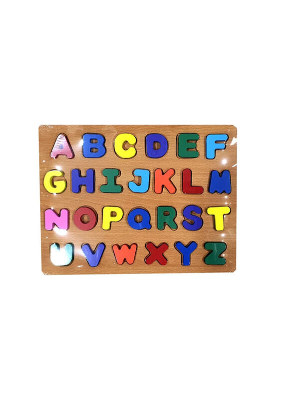 

Pack of Wooden Capital Alphabet Letter, 26-Piece, Ages 2+