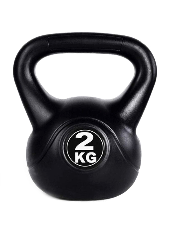 

Lifetop Fitness Kettlebell, 2KG, Black