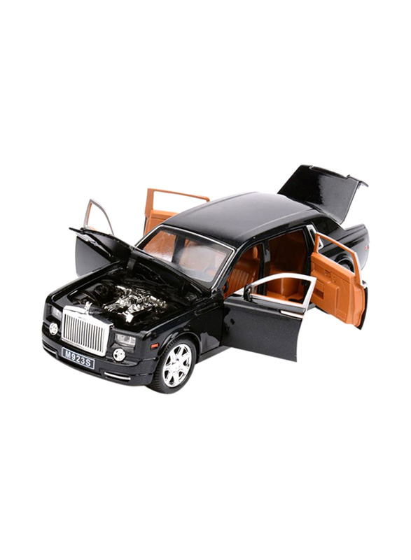 

Zxz Rolls Royce Phantom Metal Toy Car Realistic Detailing Unique Design Durable Black, Ages 3+