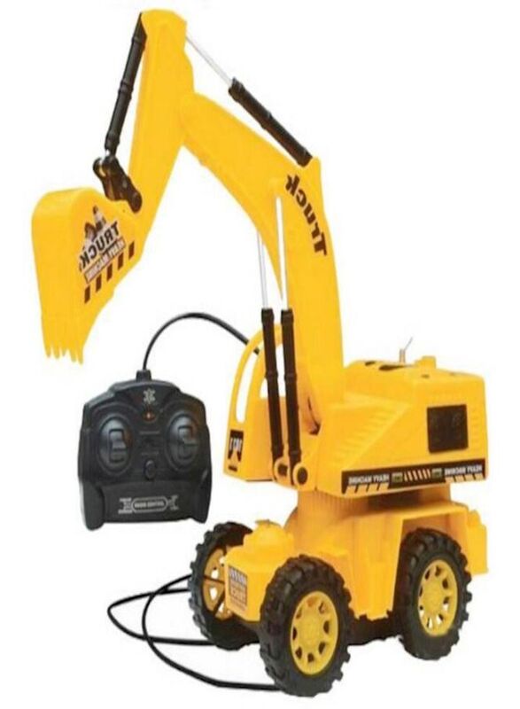 

Remote Control Car Large Excavator Toy Car, Ages 6+, Yellow/Black