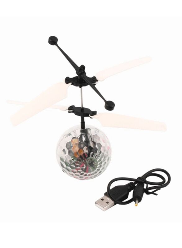 

Flying LED Crystal Ball Helicopter, Ages Upto 12 Months, Multicolour