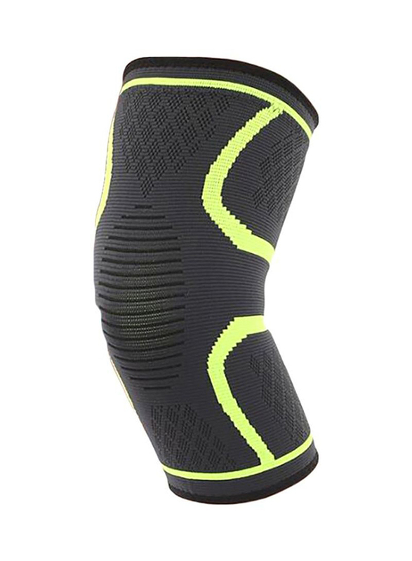 

Sapu Elastic Knee Pads, 2-Pieces, Black/Green