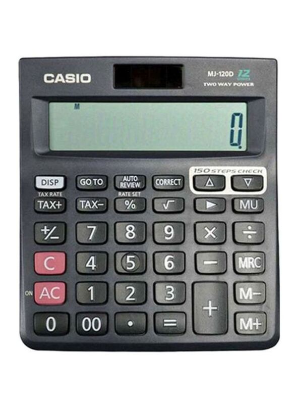 

Casio Dual Power Source Financial & Business Calculator, Black