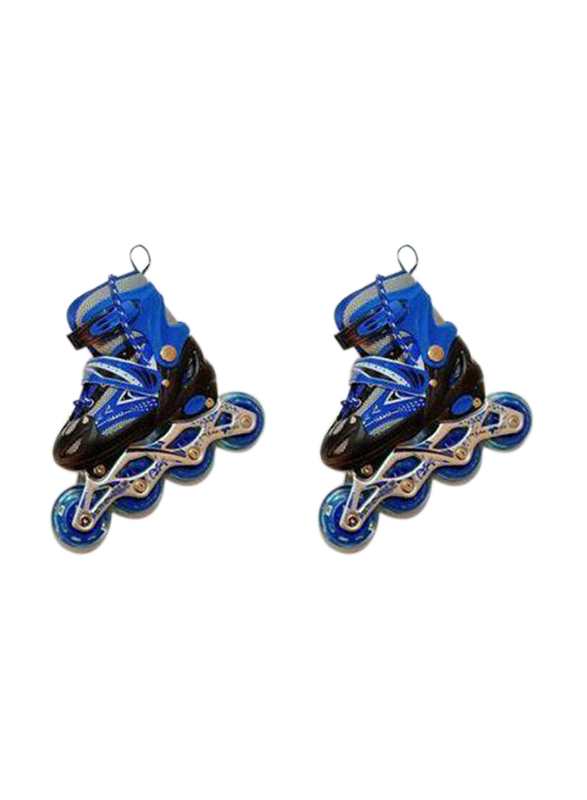 

Adjustable Inline Roller Skate Shoes, Medium, , Blue