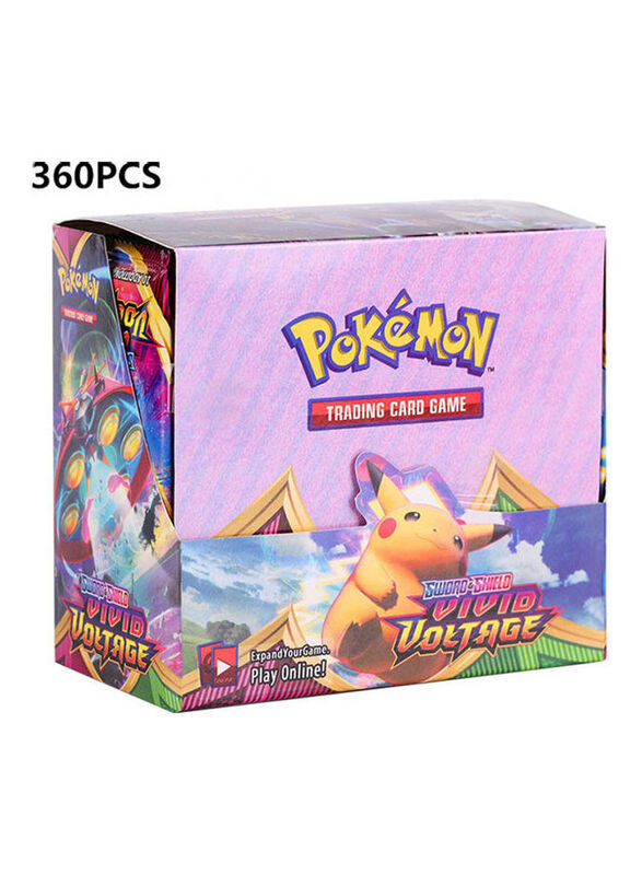 

360-Piece Pokemon Vivid Voltage Sword & Shield Trading Card Game Set