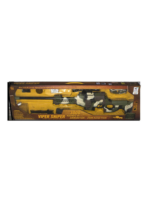 

Zayat Viper Sniper Gun Toy, 8-Piece, Ages 14+