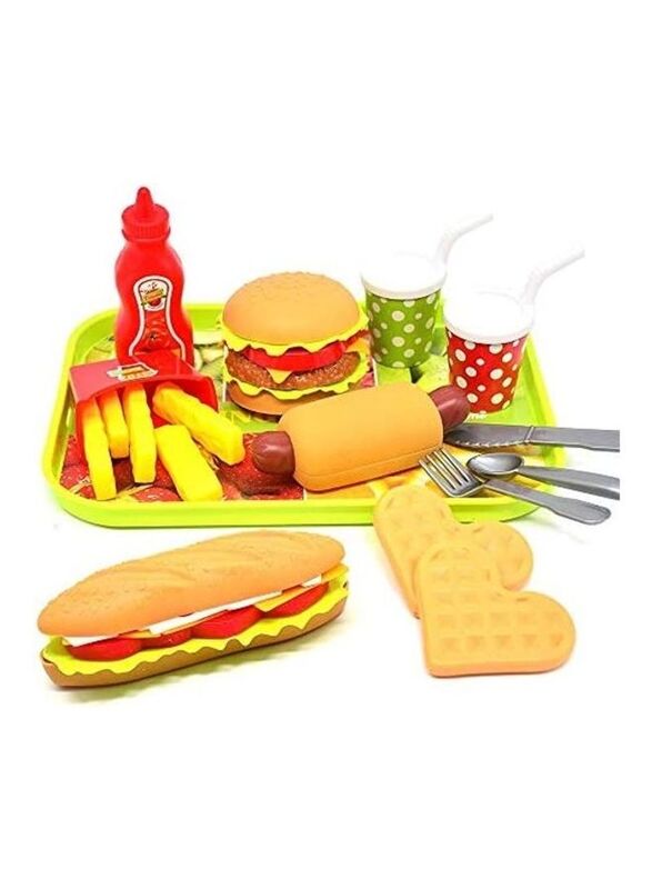 

Plastic Veggie Burger Set, Ages 3+