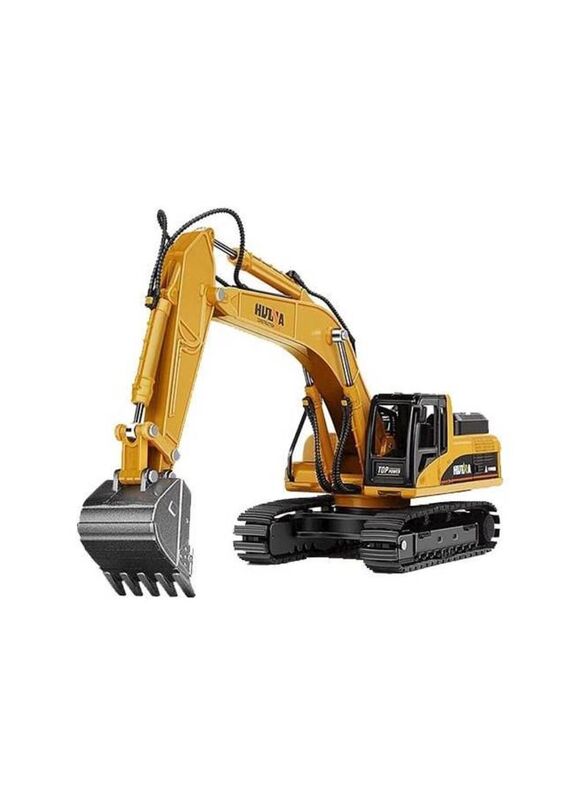 

Car Model Engineering Vehicle Excavator Toy, Ages 6+, Yellow/Black