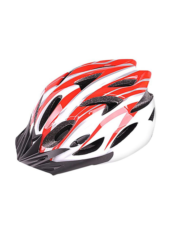 

QiaoKai Ultralight Safety Helmet, Red/White/Black