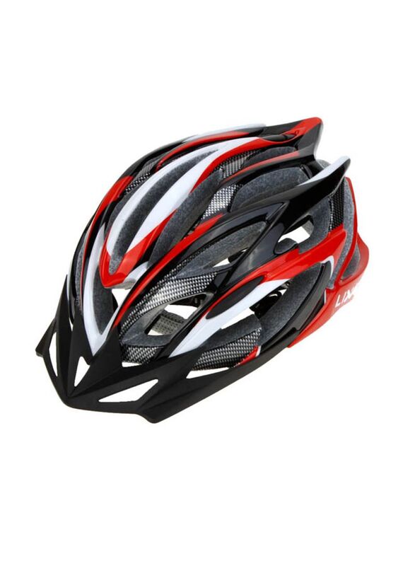 

Lixada MTB Bike Helmet, Red/Black/White