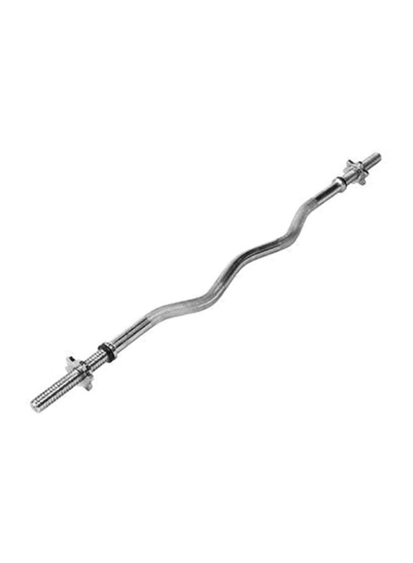 

Dumbbell Curl Bar, 120cm, Silver