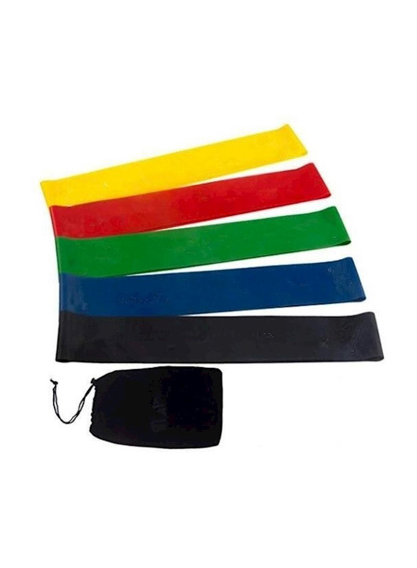 

Resistance Bands Set, 5 Pieces, Multicolour