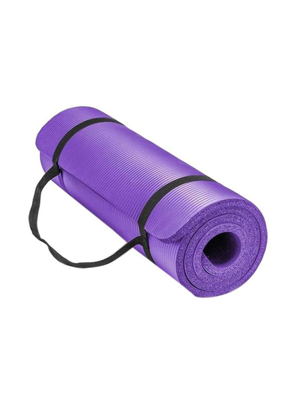 

Pro Hanson Yoga Mat With Carry Strap, 10mm, Purple
