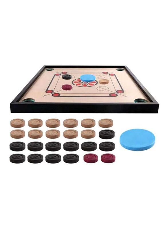 

Rongfa Carom Board And Coins, Ages 3+, Multicolour