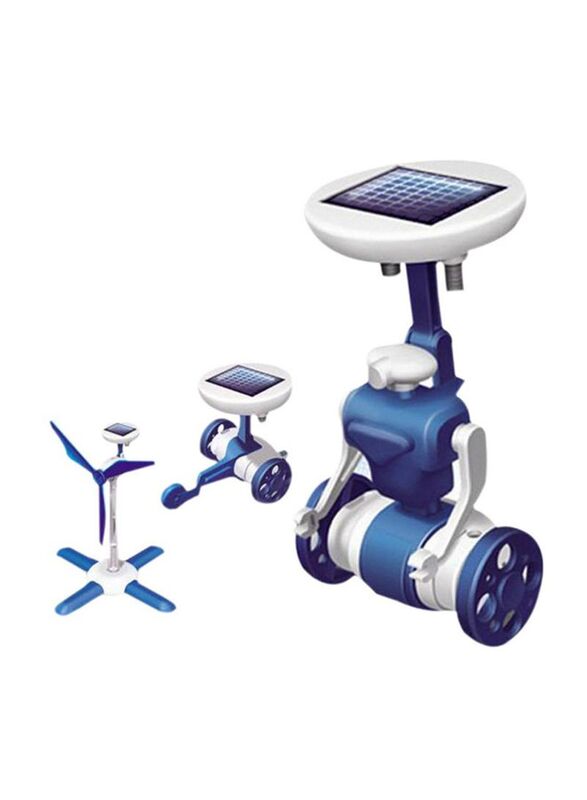 

Merlin 6-in-1 DIY Solar Robot Kit, 40 Pieces, Ages 8+