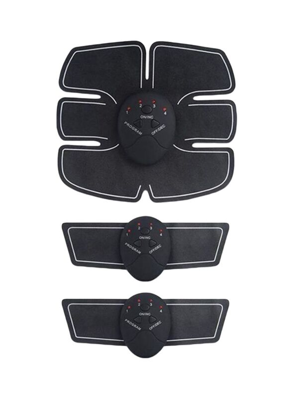 

EMS Muscle Trainer Gear Belt, 3 Pieces, Black