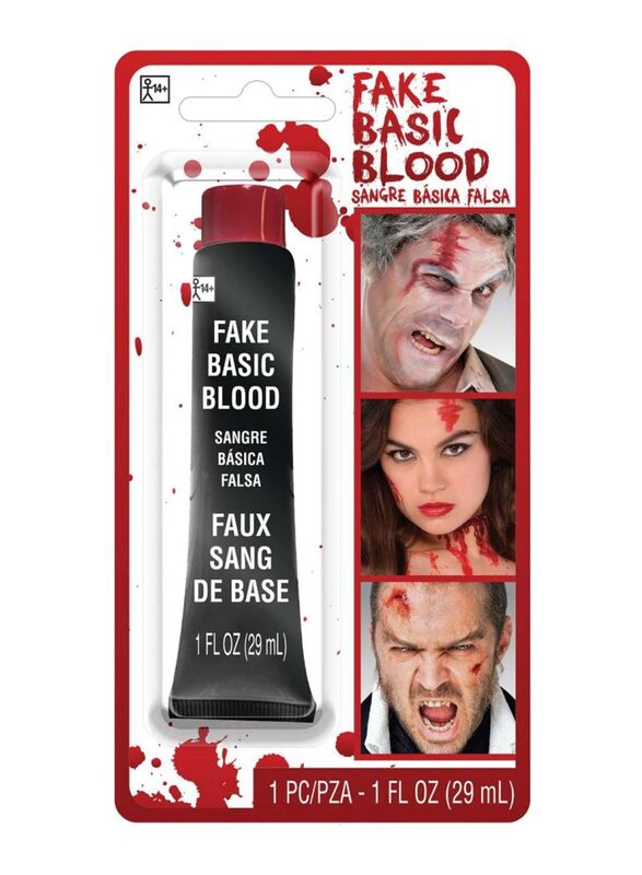 

Costumes Usa Fake Basic Blood, 8400809, 29 ml, Ages 12+, Black/Red