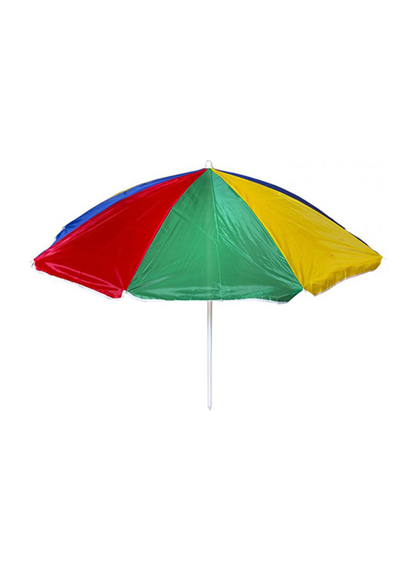 

Outdoor Umbrella, Red/Yellow/Blue
