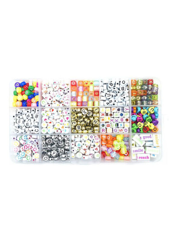 

Arabest DIY Number and Letter Bead Set, Multicolour