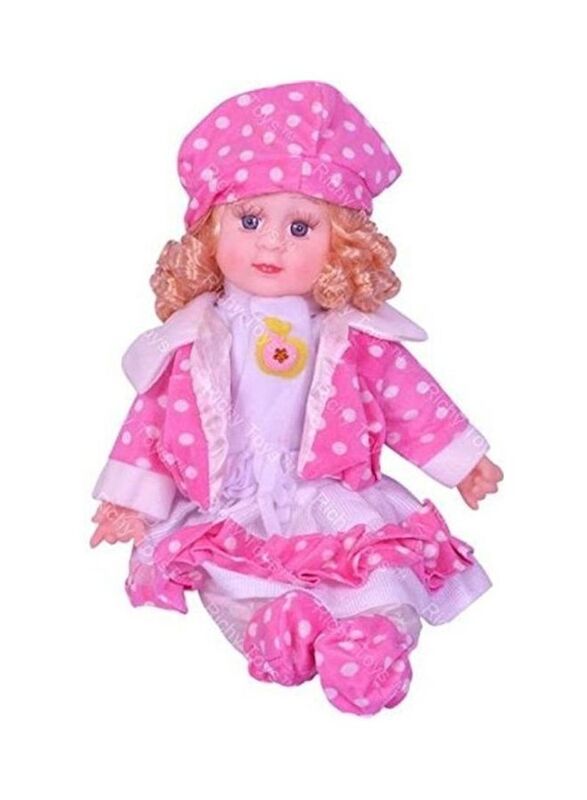 

DD Retails Soft Baby Doll For Girls, Ages 3+, Multicolour