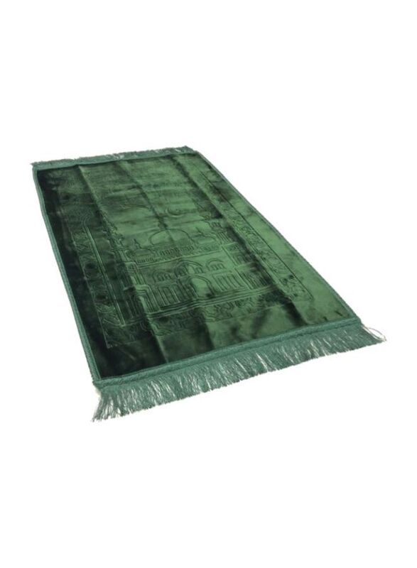 

Velvet Prayer Mat, Green