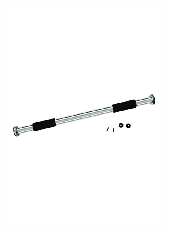 

Pro Hanson Multi-Purpose Door Way Pull Up Bar, 130cm, Silver/Black