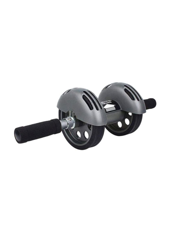 

Power Stretch Abdominal Exercise Roller Wheel, Black/Grey