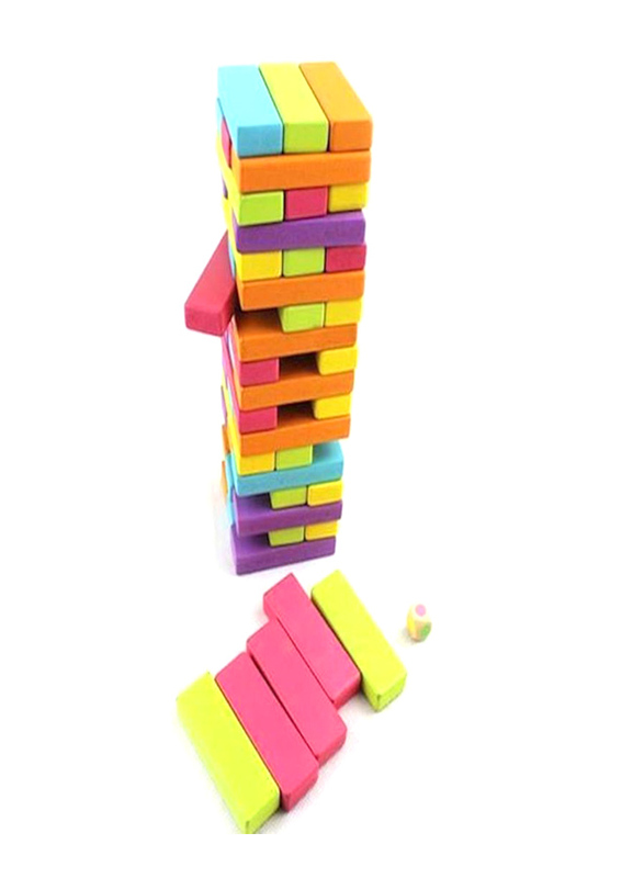

54-Piece Jenga Stacking Blocks Board Game Set
