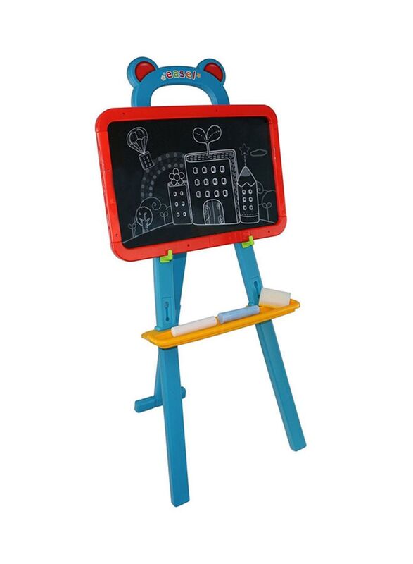 

3-In-1 Drawing & Learning Easel Set, 84-Piece, Ages 3+, Blue/Black
