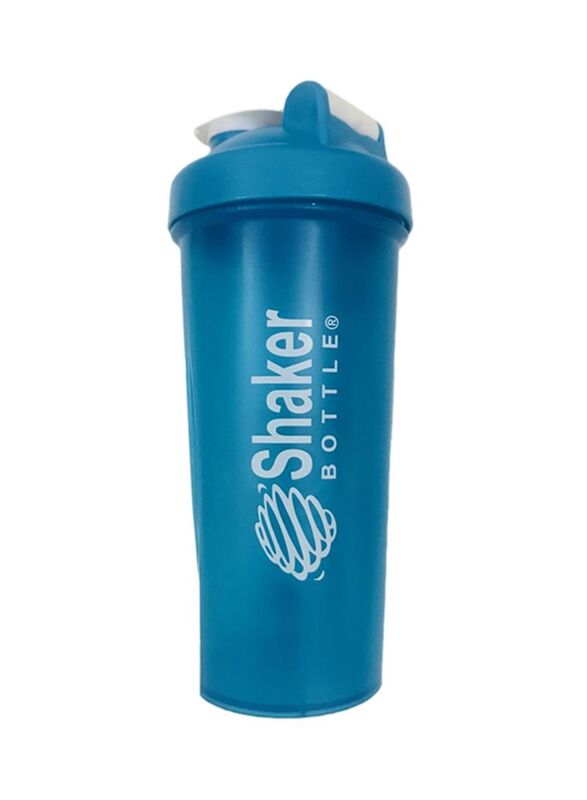 

Protein Shaker Bottle with Blender, 1000ml, blue