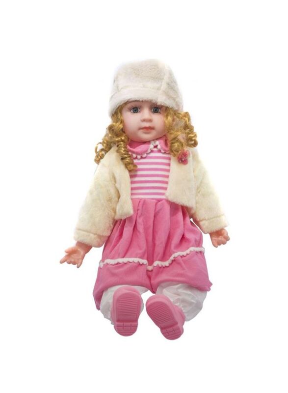 

Cute & Beautiful Intelligent Dialogue Baby Doll, Ages 3+, Multicolour