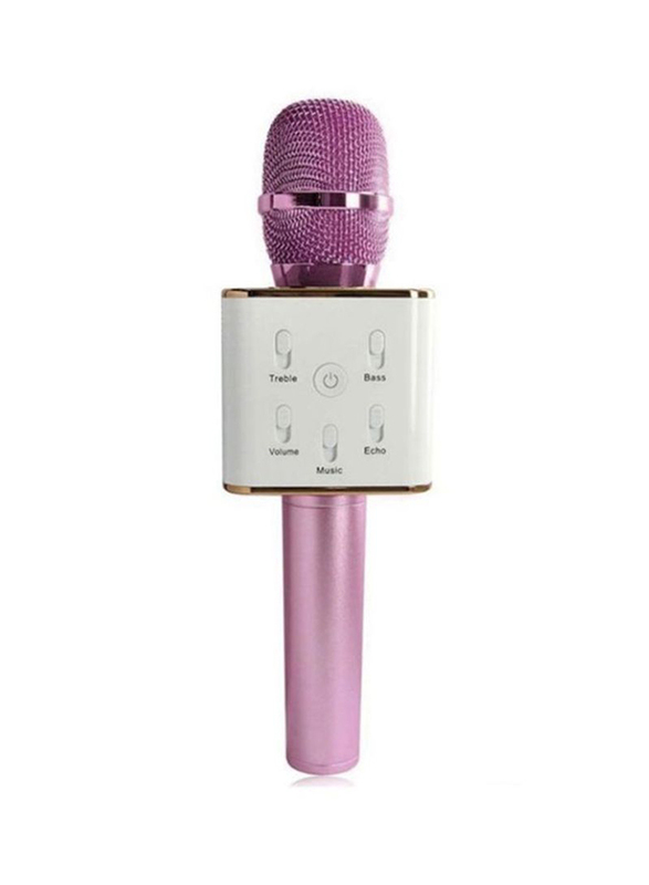 

Tuxun Wireless Karaoke Microphone, Q7, Pink/White