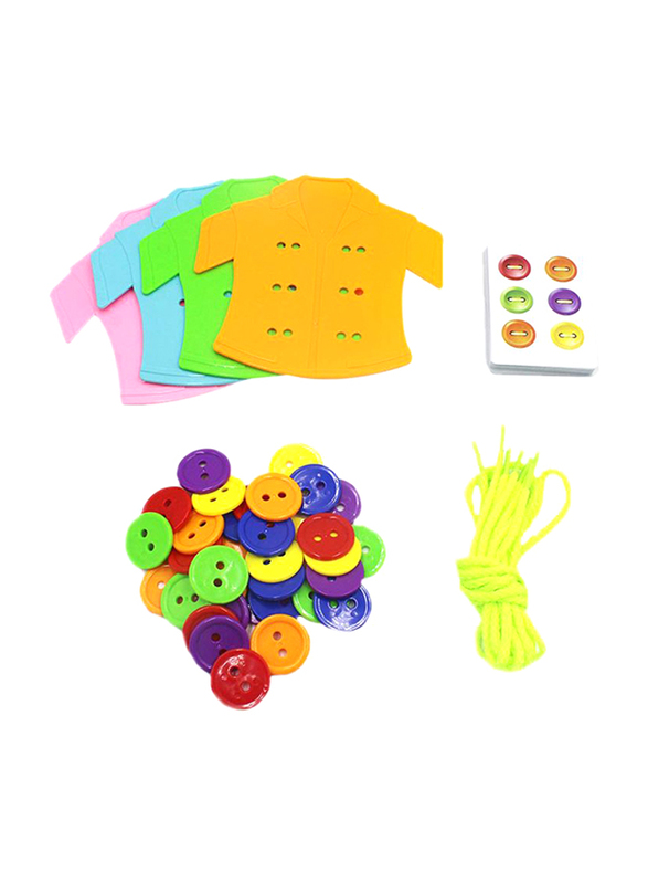 

Clothes Button Board Game