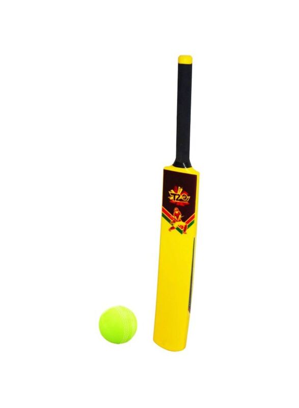 

Planet of Toys Cricket Bat with Ball Set, Ages 3+