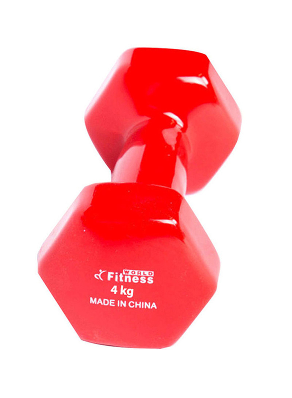 

Fitness World Dumbbell, 4KG, Red